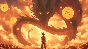 龙珠、龙珠Z、神龙、悟空、贝吉特、五条悟、游侠索罗：星球大战外传、我独自升级、One Pictures、海贼王、蒙奇·D·龙、蒙奇·D·路飞、贝吉特背景、火影忍者、鸟山明 — 龙珠 壁纸