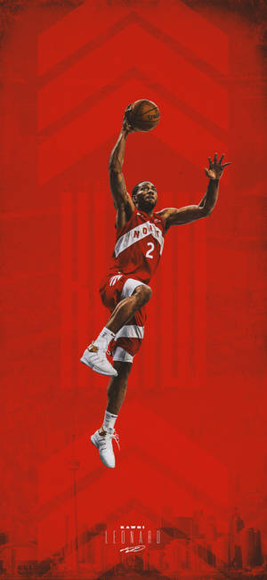 科怀·伦纳德 NBA 猛龙队壁纸 — iPhone 12 Pro 壁纸