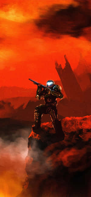 Doom Eternal iPhone — 暮光 壁纸
