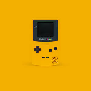 简约黄色Game Boy Color壁纸
