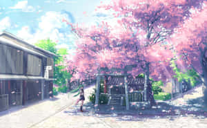 粉色动漫美学图片 — 粉色动漫美学 壁纸