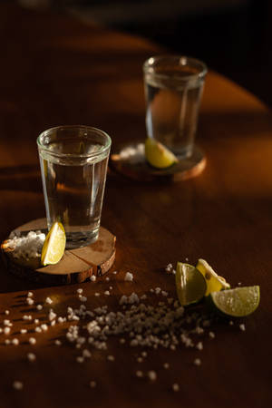 精致特基拉 shots 搭配柠檬与盐 — 小米平板8 Pro 壁纸