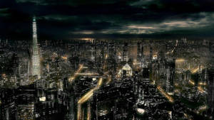 繁忙暗夜都市壁纸 — 黑暗城市 壁纸