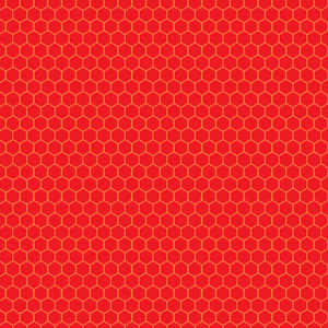 六边形图片 — 红色美学动图 壁纸