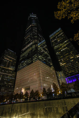 纽约新世贸中心夜景iPhone — 小米平板9 Pro 壁纸