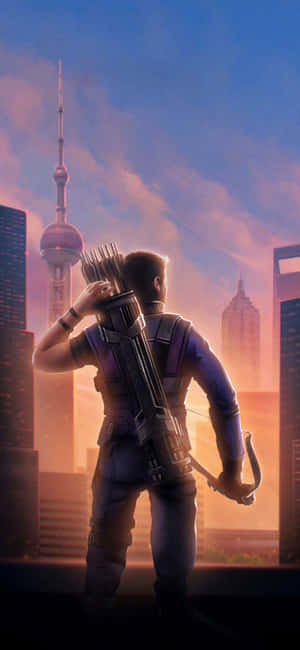 鹰眼背景 — ZTE Blade V 壁纸