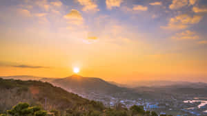 日出背景