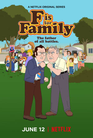 美国电视剧《F Is For Family》封面 — 华为MatePad 壁纸