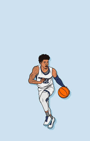 美国篮球运动员Tyus Jones动画 — Pixel Tablet 壁纸