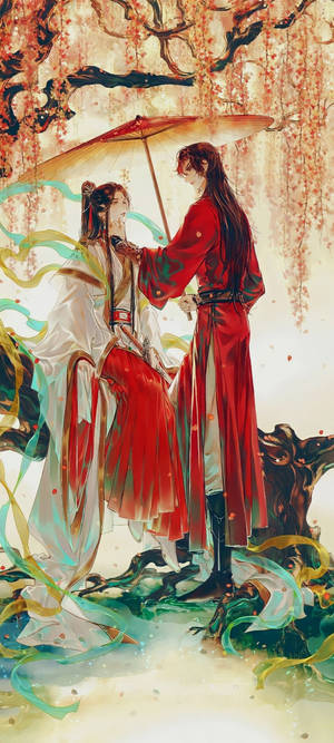 花城 在 樱花 下 壁纸 — Pixel 10 壁纸