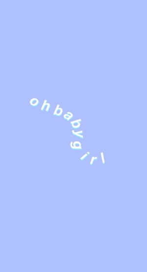 蓝色坏女孩 — 坏女孩美学 壁纸