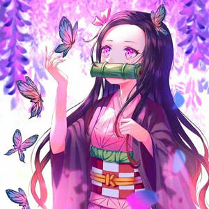 蝴蝶与鬼杀队祢豆子
