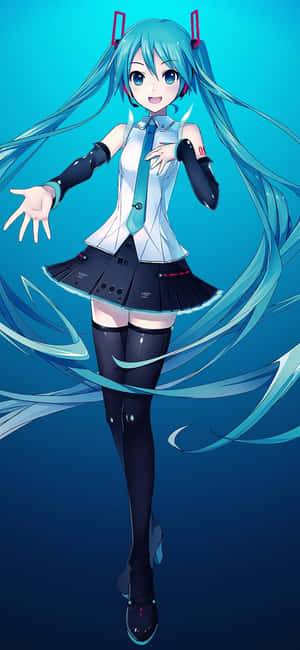 初音未来背景 — Tecno Pop 壁纸