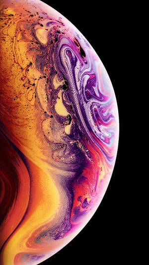 说明：原创iPhone 7展示惊艳大理石星球壁纸 — iPhone 7 壁纸