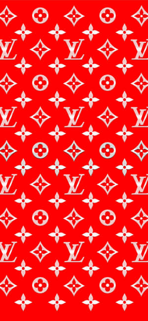 路易威登图案 — 1284x2778 壁纸