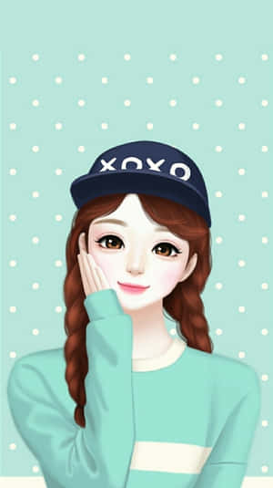女孩美图 — 可爱动漫女孩 壁纸