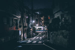 迷人空旷暗路4K