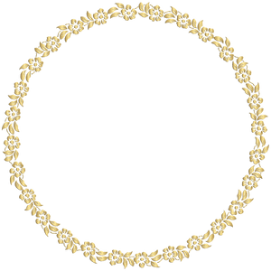 金色花环设计