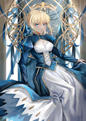Saber《命运之夜》 — Vivo Pad5e 壁纸