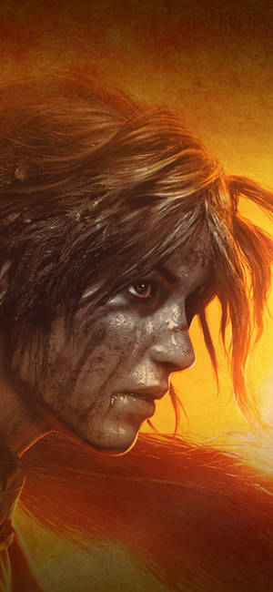 Lara Croft iPhone — iPhone 14 Pro 壁纸