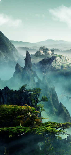 iPhone XS 文明：超越地球 背景 — 荣耀Play 80 Plus 壁纸