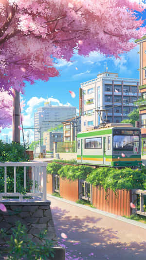 动漫城市背景 — 动漫城市 壁纸