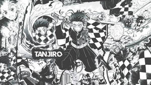 鬼灭之刃漫画分镜壁纸 — 动漫房间 壁纸