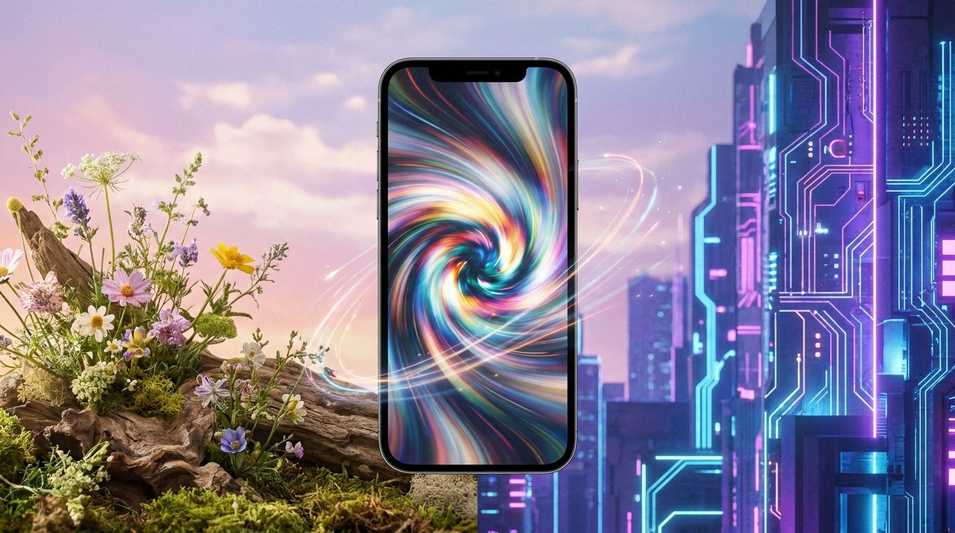 2026年iPhone最佳动态壁纸网格图，按美学风格分类