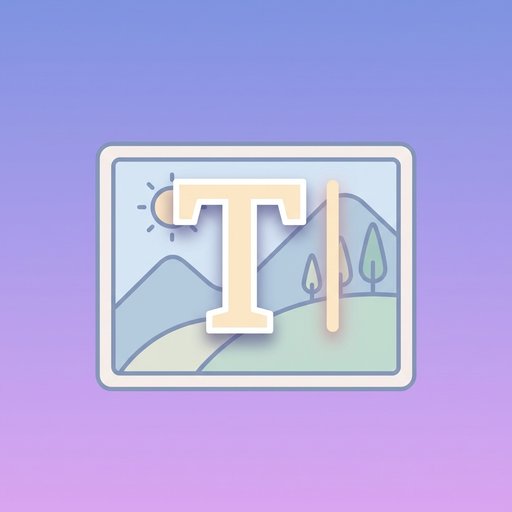 向图像添加文本 | wallpaper image tool preview