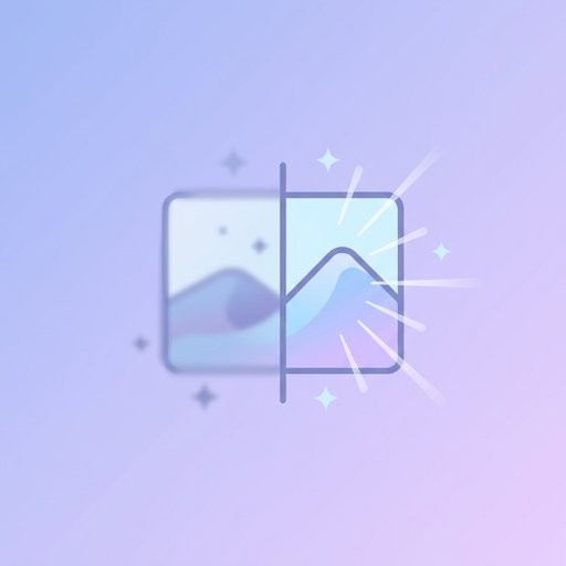 AI 图像锐化工具 | wallpaper image tool preview