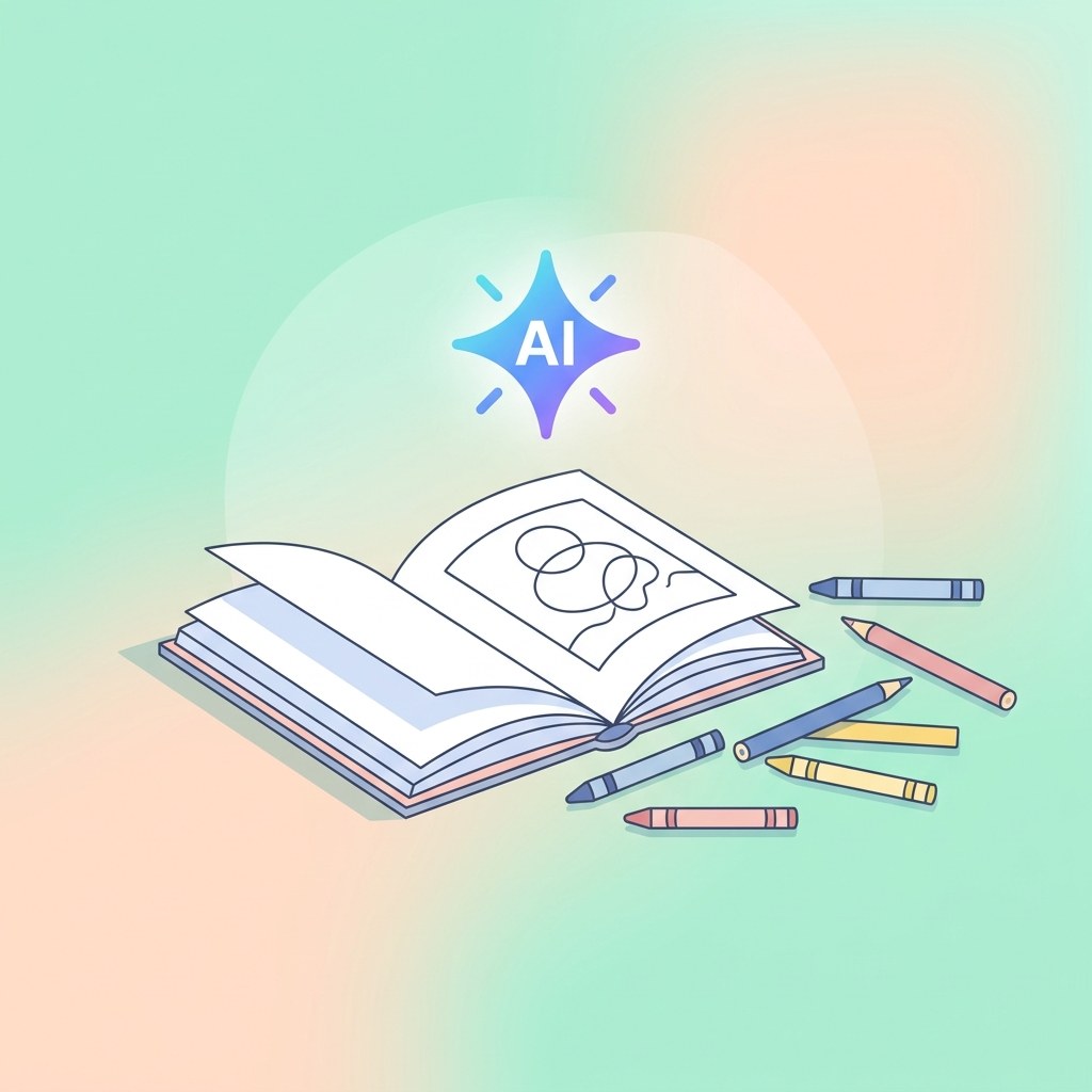 涂色页工具 illustration